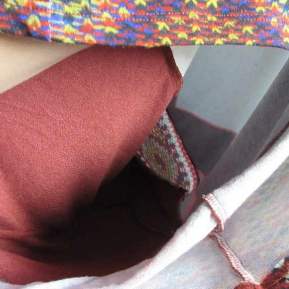 Desigual Art to Wear Womens Bodycon Knit Mini Dress Long Sleeve Large 348 - Picture 10 of 13